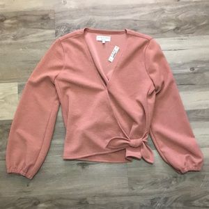 Madewell wrap top